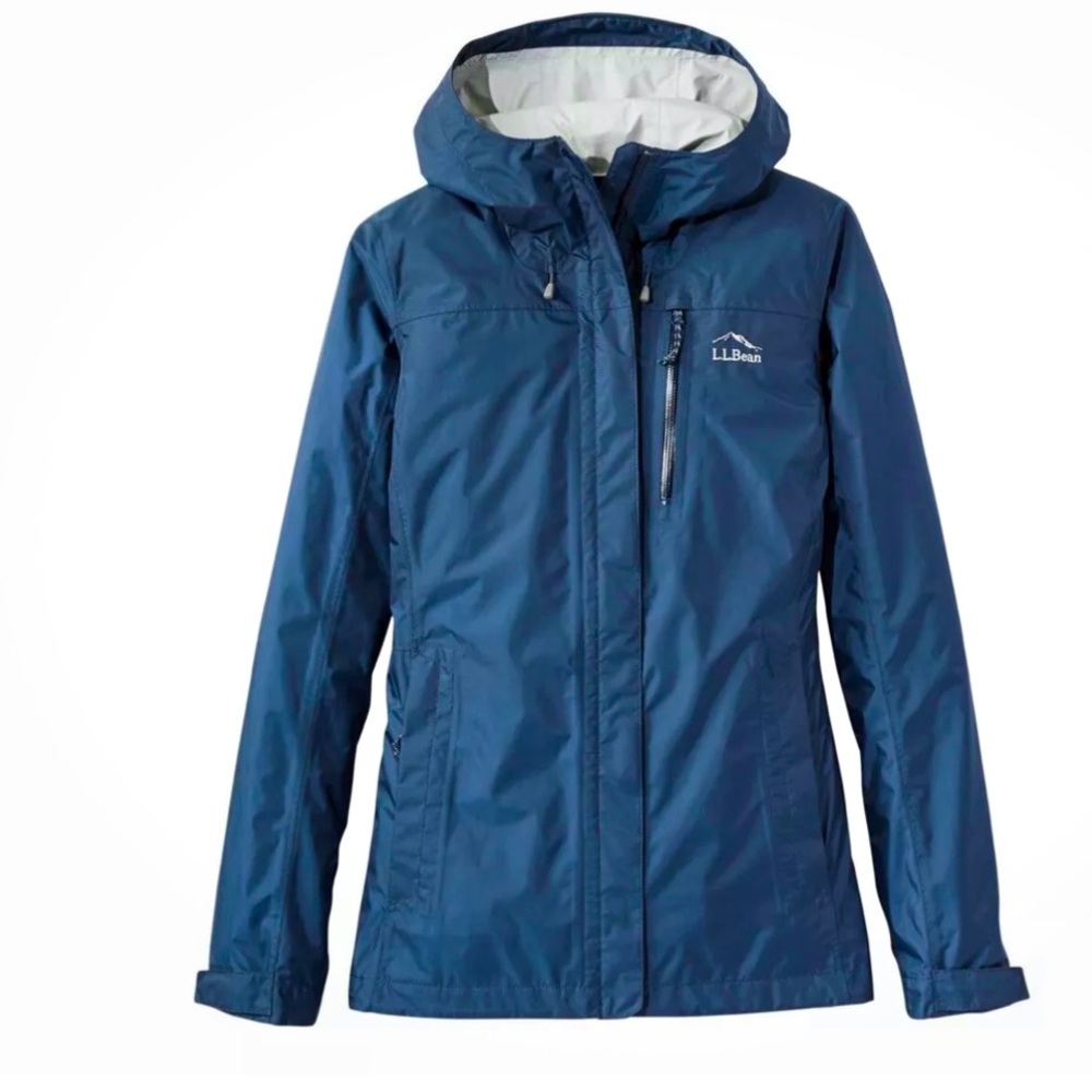 L.L. Bean Women's Blue Hooded Jacket